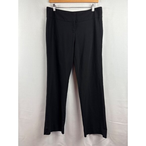 Kenneth Cole New York Womens Black Dress Pants Size 8 Short Made In Guatemala - Picture 1 of 5